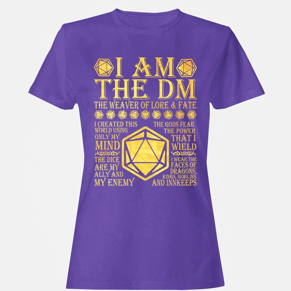I Am The DM Women's T-Shirt - Purple - 12