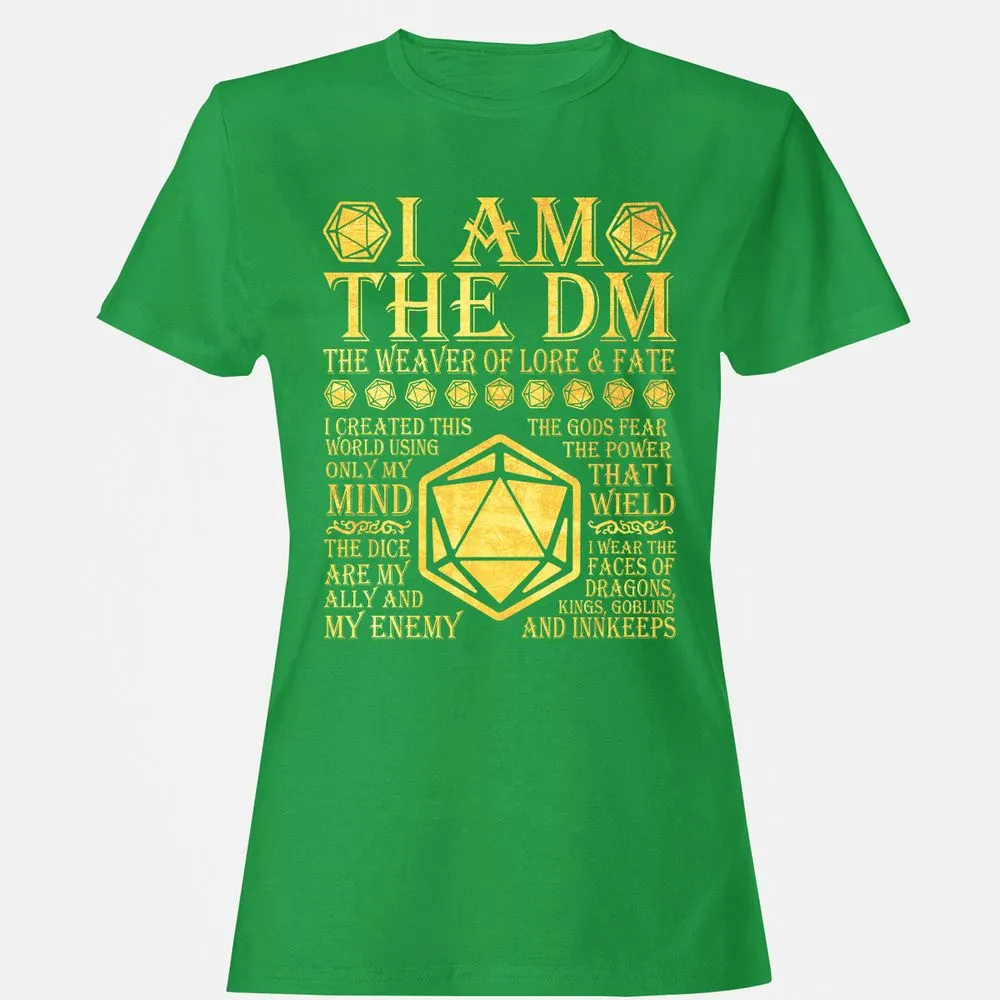I Am The DM Women's T-Shirt - Irish Green - 7