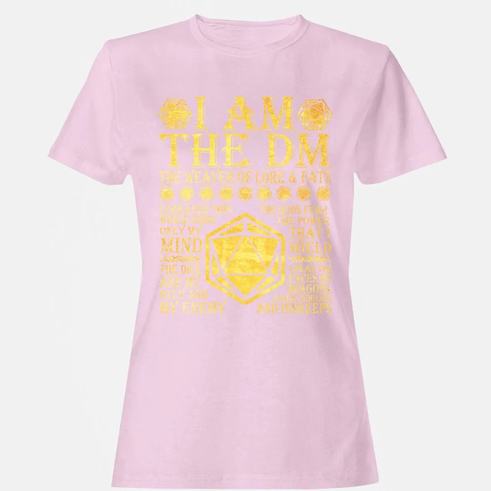 I Am The DM Women's T-Shirt - Light Pink - 9