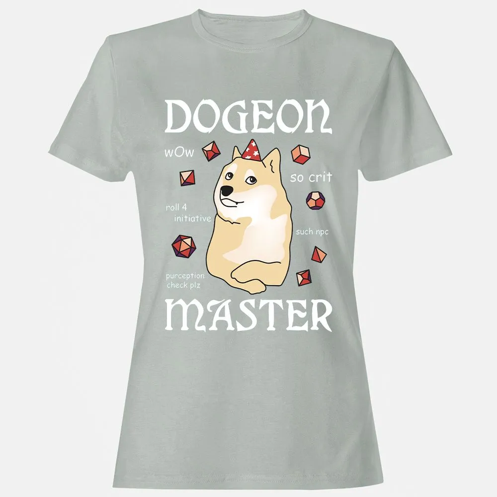 Dogeon Master Women's T-Shirt - Ash - 2