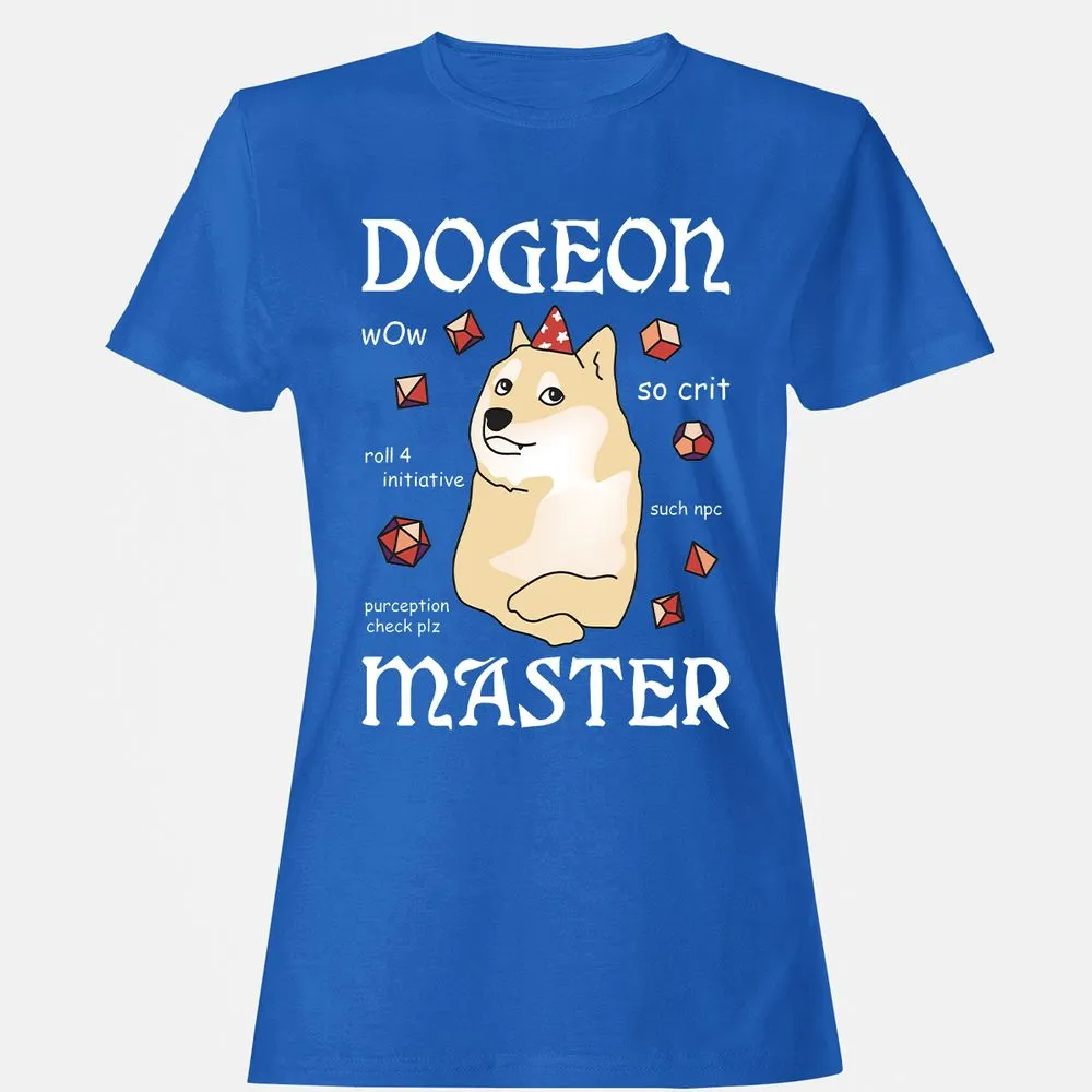 Dogeon Master Women's T-Shirt - Royal - 14