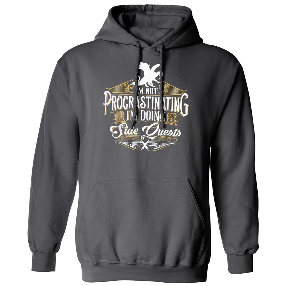 I'm Doing Side Quests Classic Unisex Hoodie - Charcoal - 7