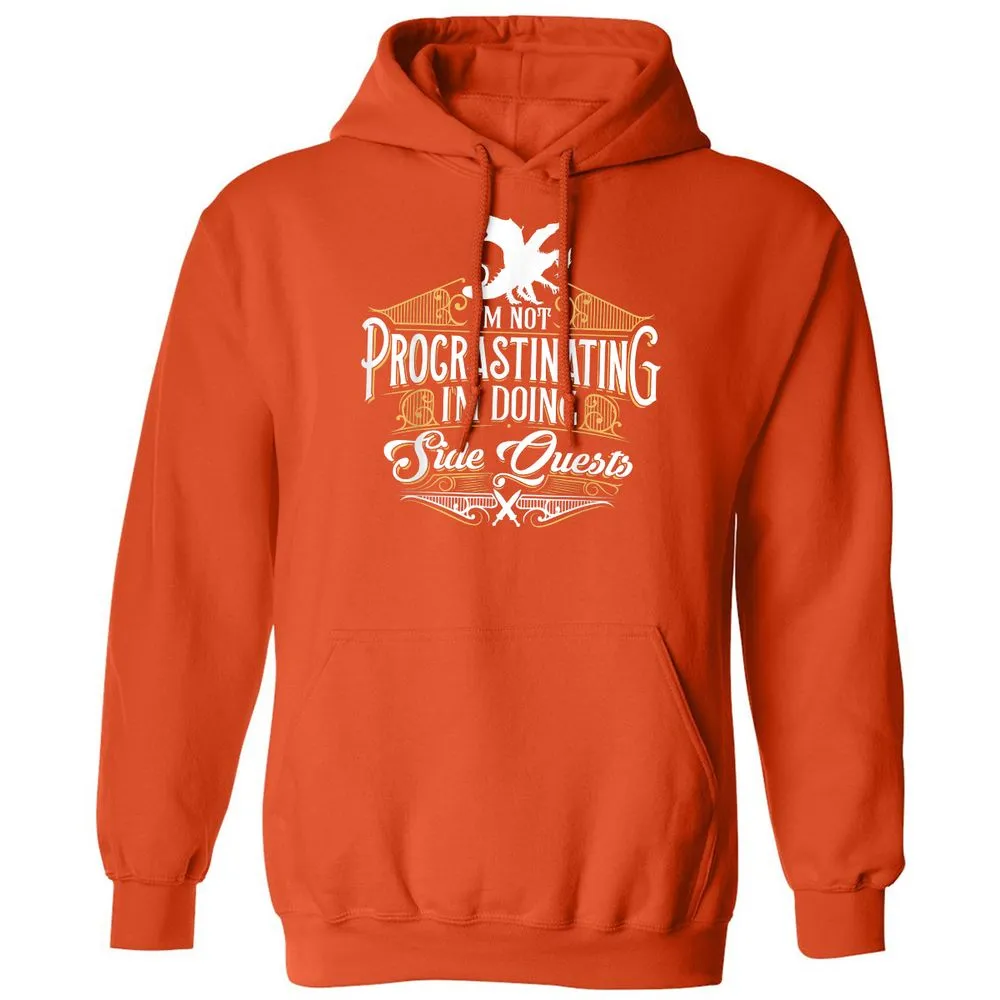 I'm Doing Side Quests Classic Unisex Hoodie - Orange - 10