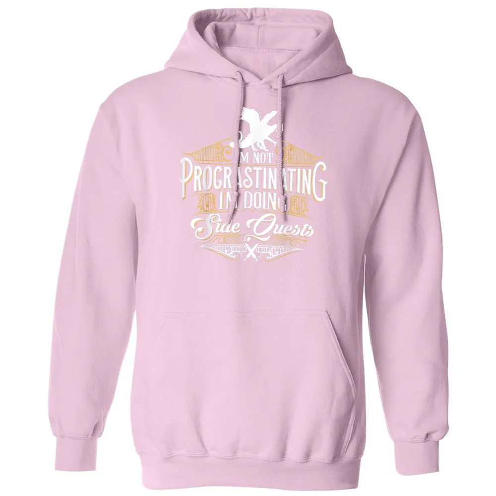 I'm Doing Side Quests Classic Unisex Hoodie - Light Pink - 3