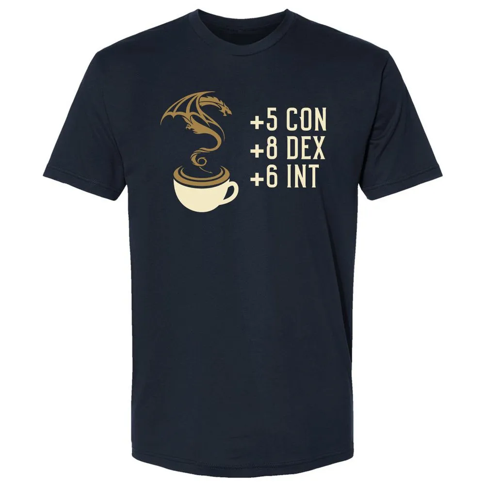 Coffee Dragon Premium Unisex T-Shirt - Midnight Navy - 2