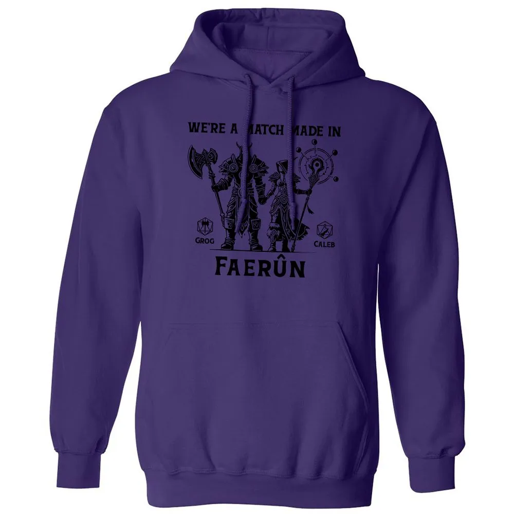 Custom DnD Class Couple Classic Unisex Hoodie - Purple - 6