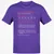 Backend Barbarian Stats Classic Unisex T-Shirt - Purple - 9