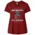 When The DM Meow Ladies Curvy Jersey - Cardinal - 10
