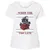When The DM Meow Ladies Curvy Jersey - White - 6