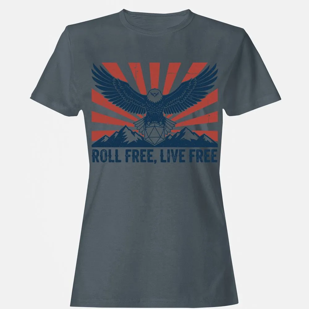 Roll Free, Live Free - Charcoal - 3