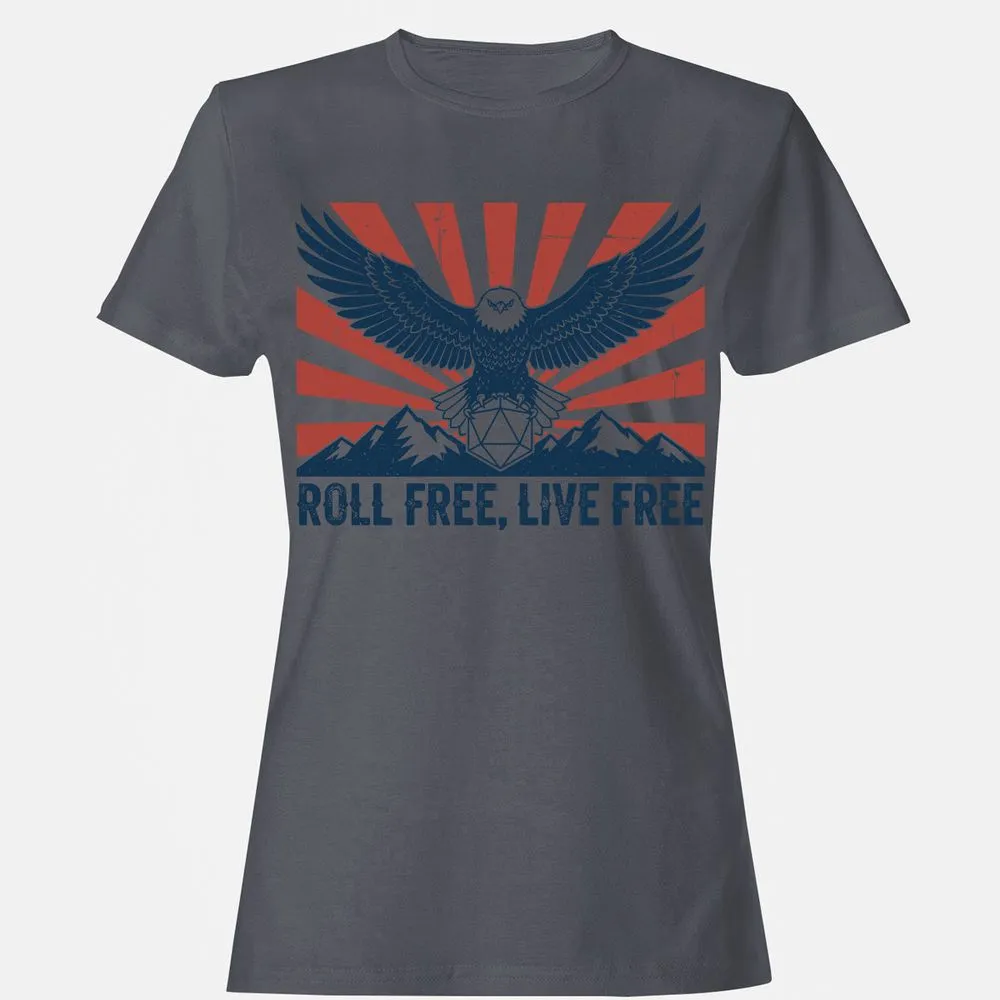 Roll Free, Live Free - Dark Heather - 5