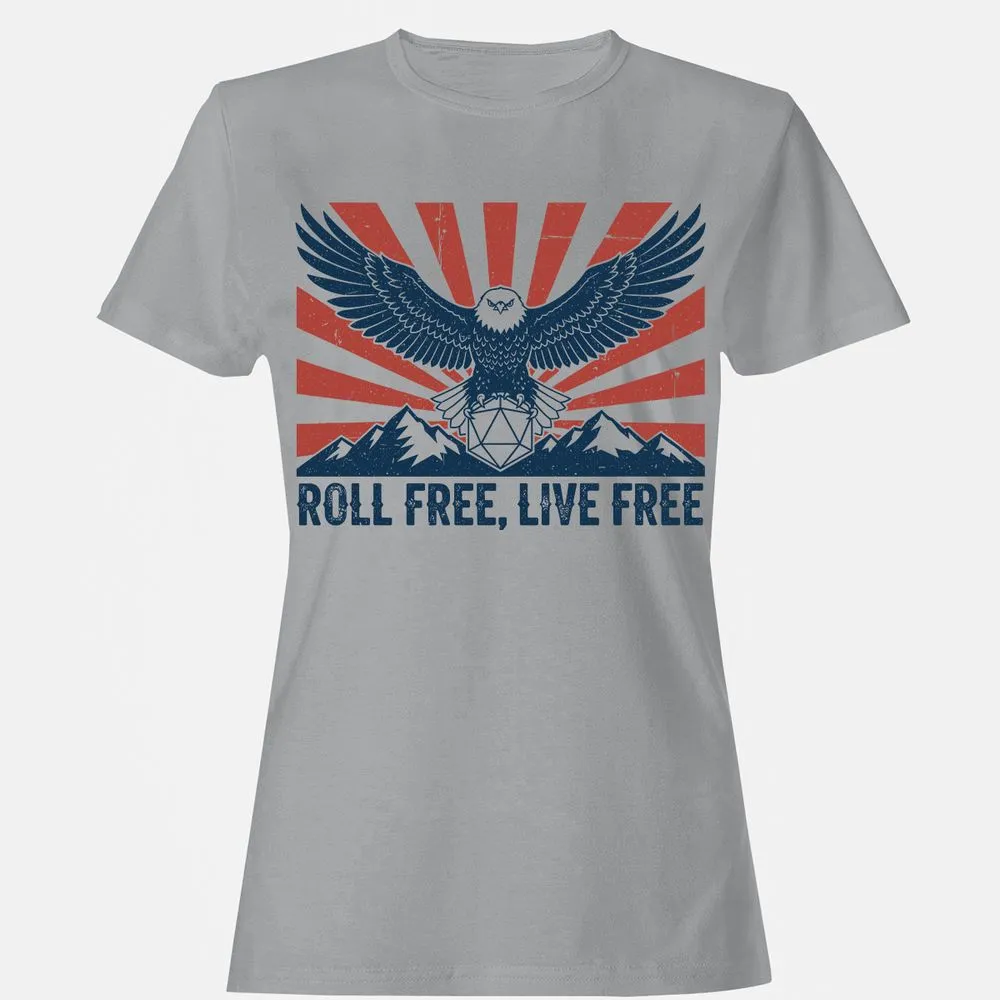 Roll Free, Live Free - Sport Grey - 15