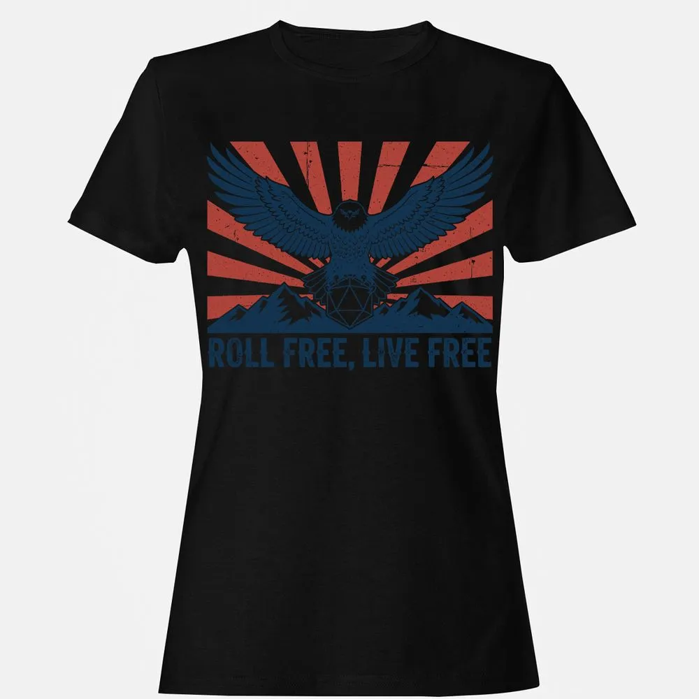 Roll Free, Live Free - Black - 16