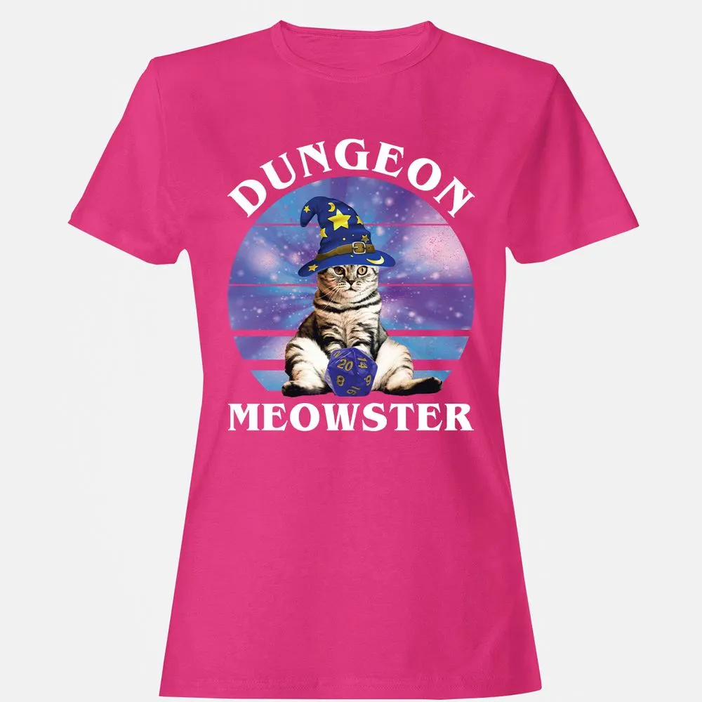 Dungeon Meowster Vintage Women's T-Shirt - Heliconia - 6