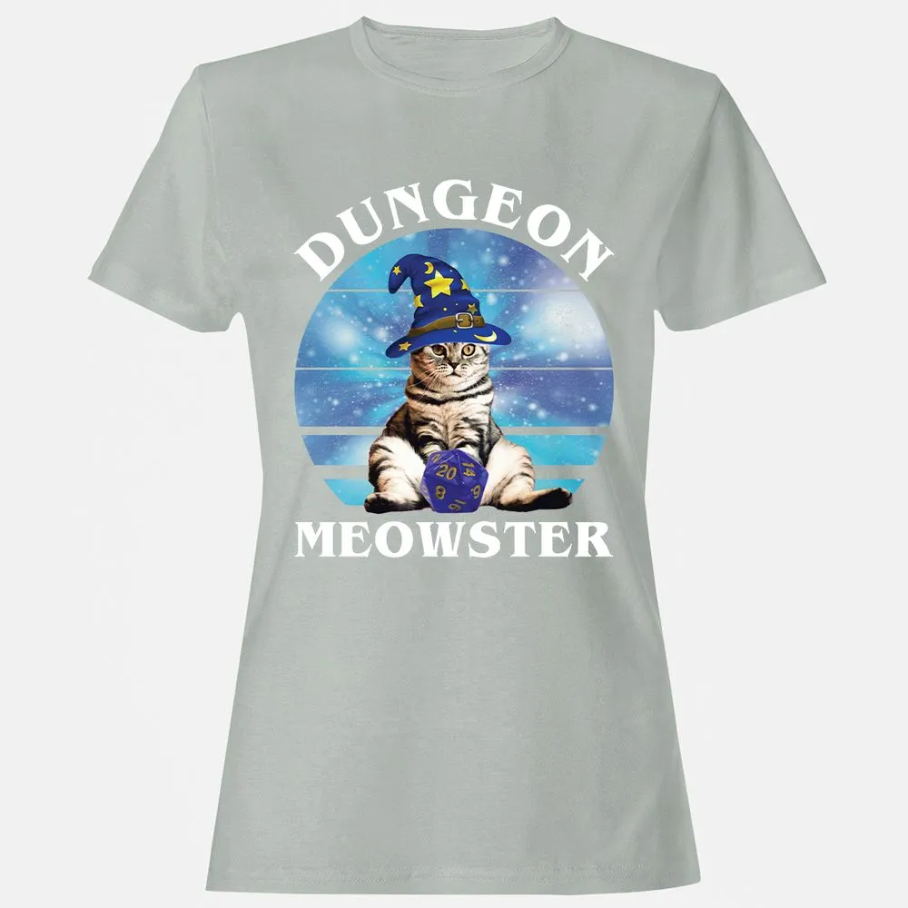 Dungeon Meowster Vintage Women's T-Shirt - Ash - 2