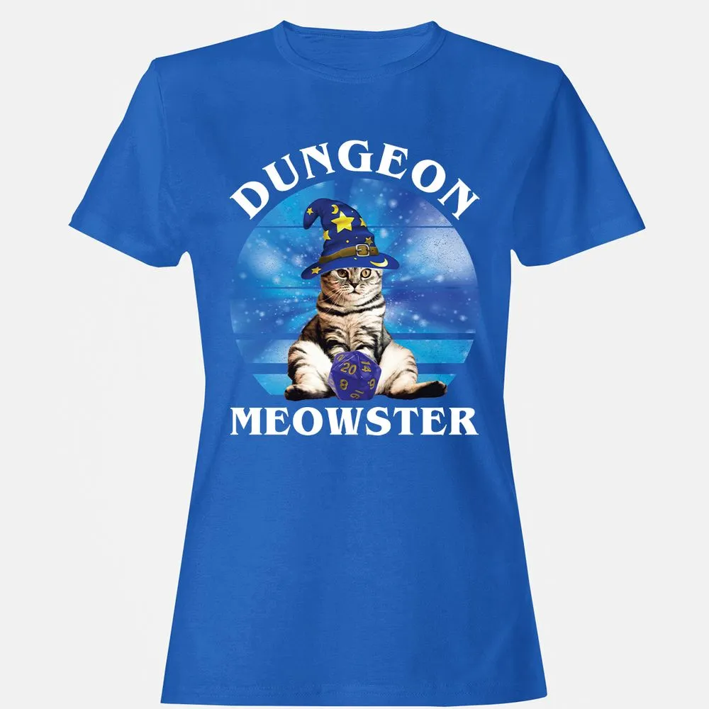 Dungeon Meowster Vintage Women's T-Shirt - Royal - 14