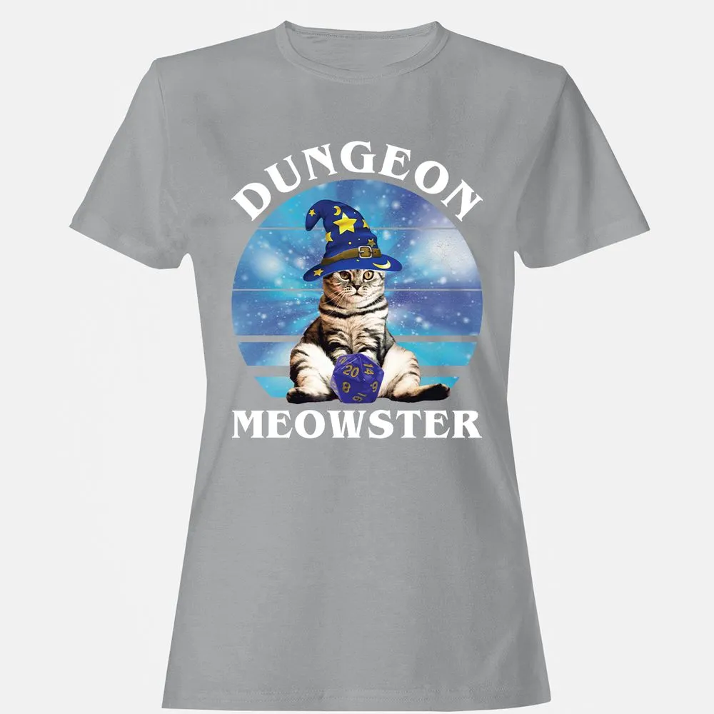 Dungeon Meowster Vintage Women's T-Shirt - Sport Grey - 15