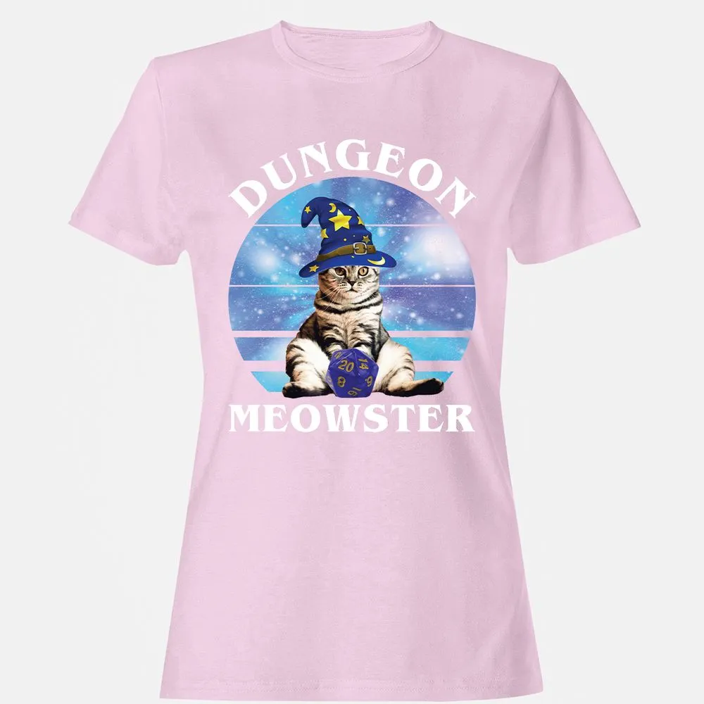 Dungeon Meowster Vintage Women's T-Shirt - Light Pink - 9