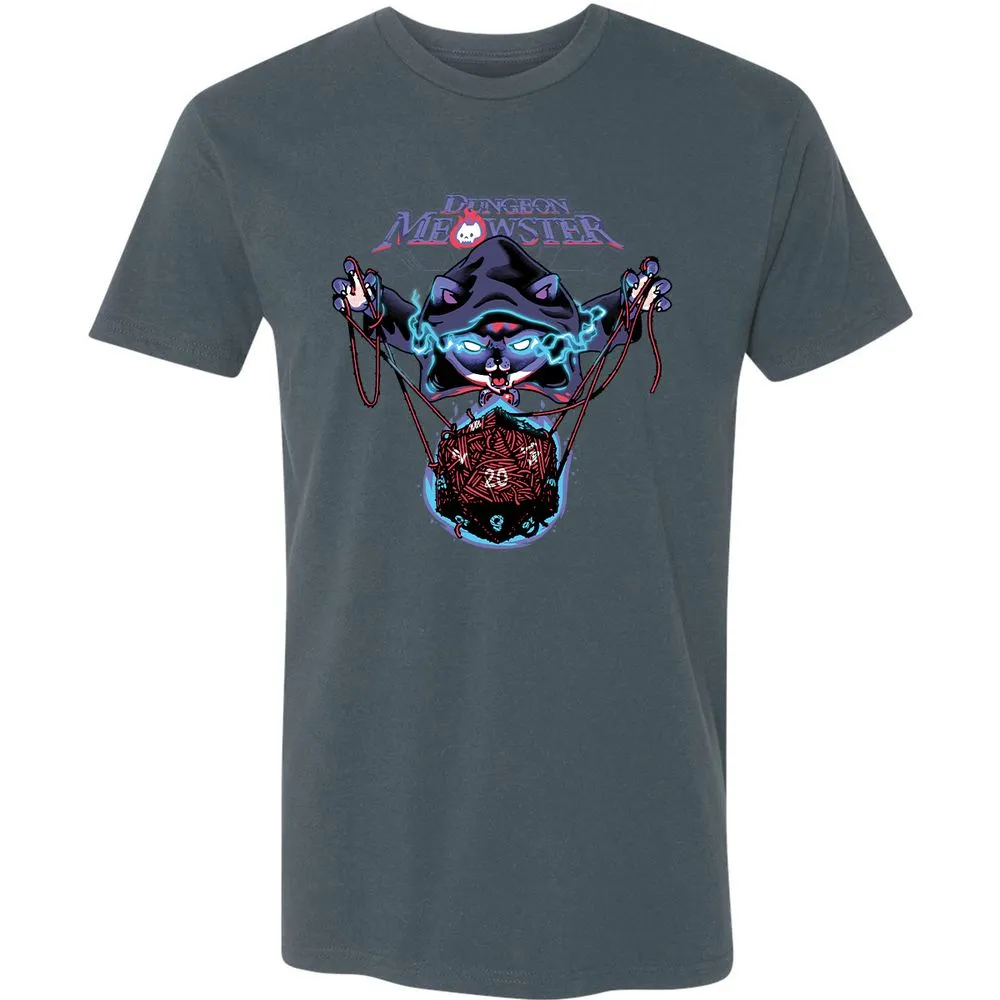 Dungeon Meowster Premium Unisex T-Shirt - Indigo - 15