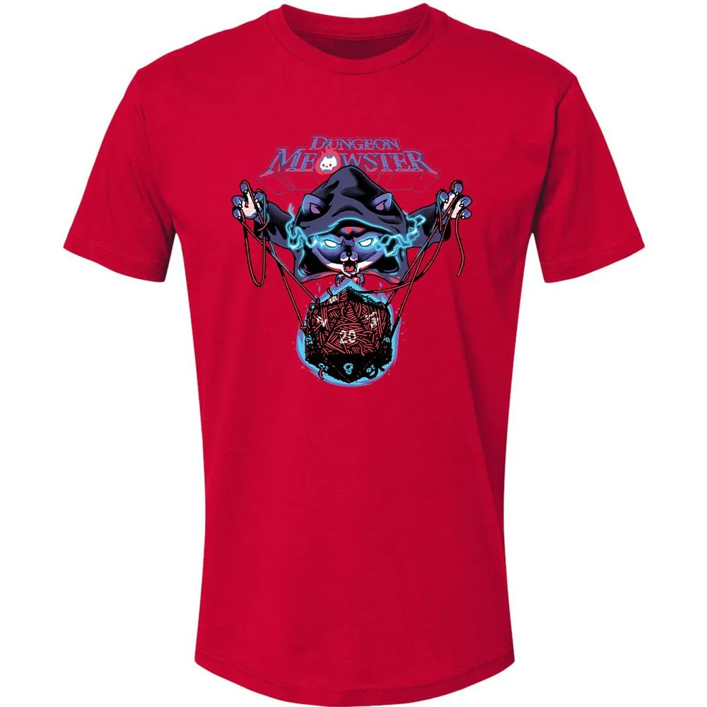 Dungeon Meowster Premium Unisex T-Shirt - Red - 6