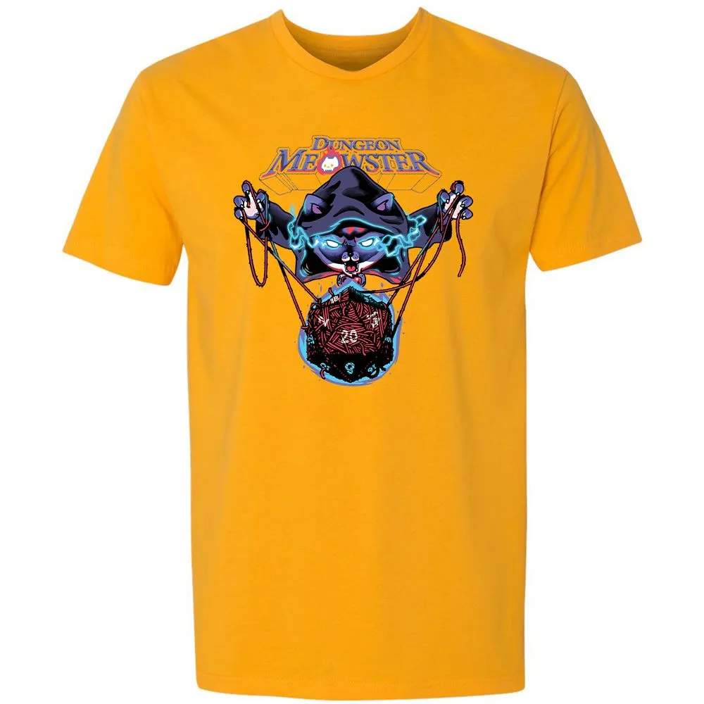 Dungeon Meowster Premium Unisex T-Shirt - Gold - 12