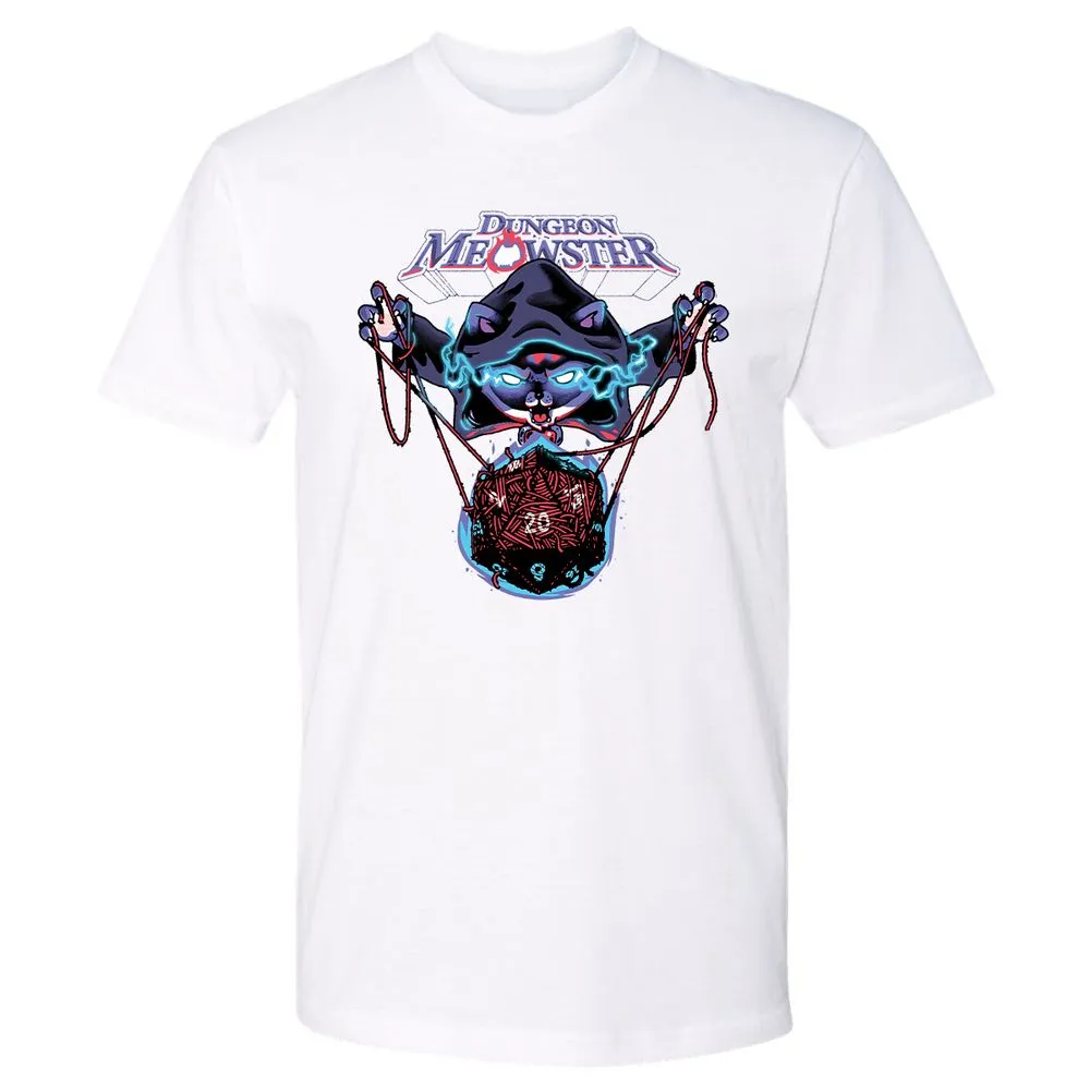 Dungeon Meowster Premium Unisex T-Shirt - White - 4