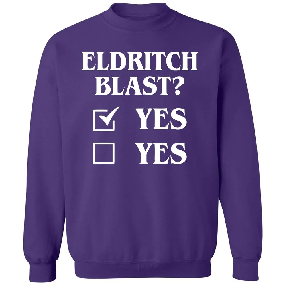 Eldritch Blast Yes Classic Unisex Sweatshirt - Purple - 6