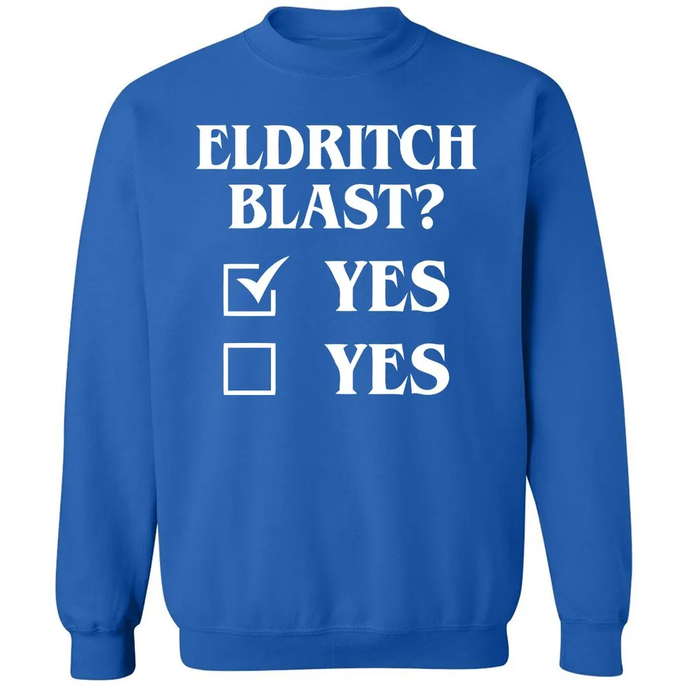 Eldritch Blast Yes Classic Unisex Sweatshirt - Royal - 9