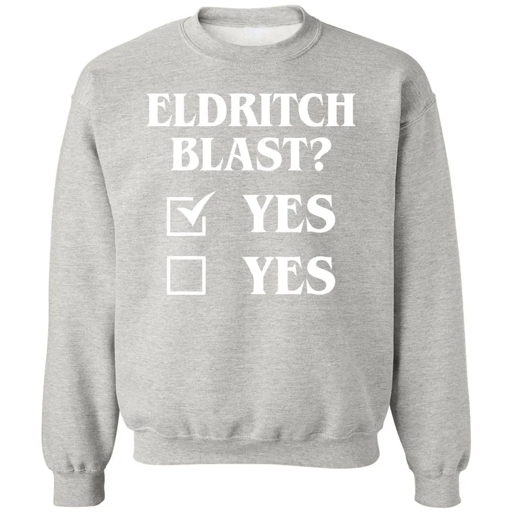 Eldritch Blast Yes Classic Unisex Sweatshirt - Ash - 8