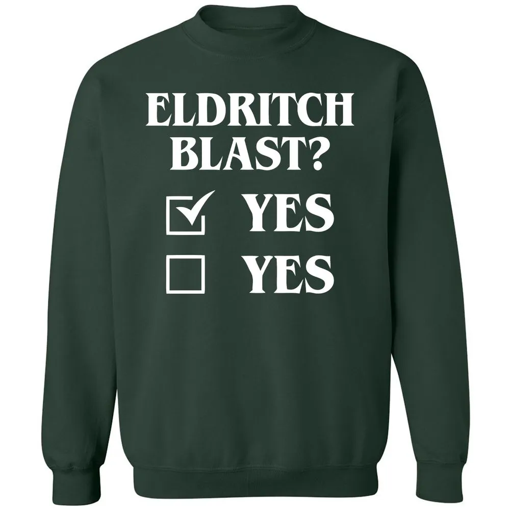Eldritch Blast Yes Classic Unisex Sweatshirt - Forest Green - 4