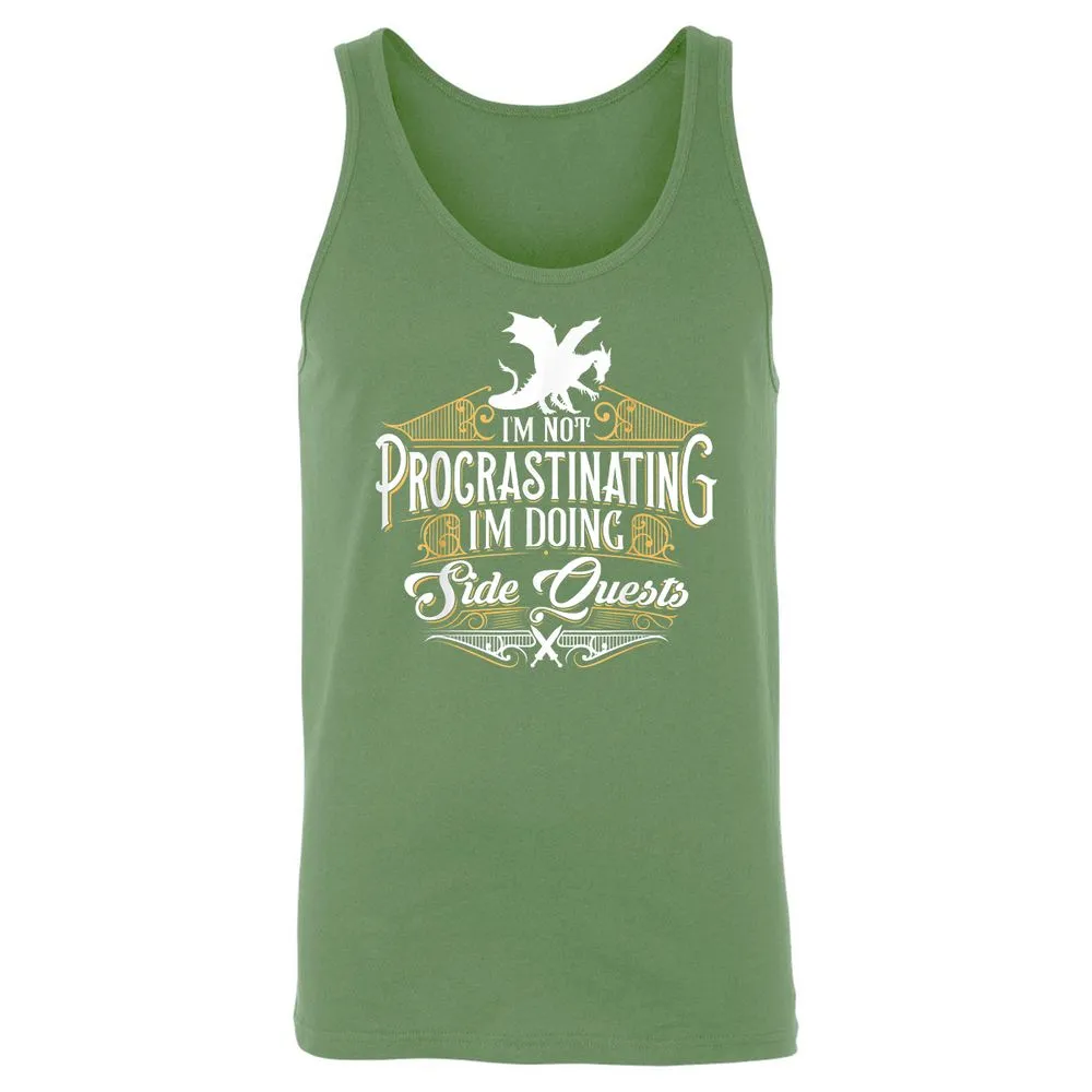 I'm Doing Side Quests Unisex Jersey Tank - Leaf - 10