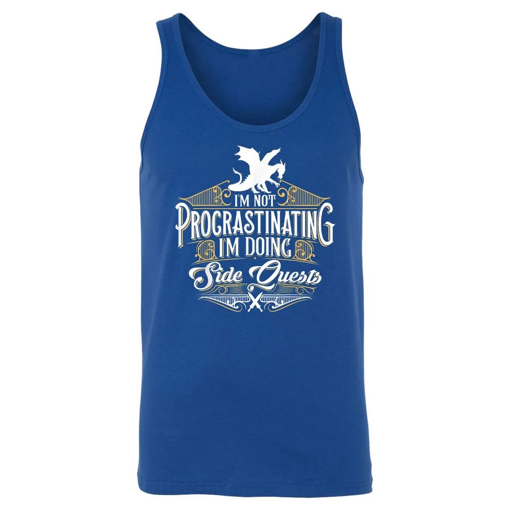 I'm Doing Side Quests Unisex Jersey Tank - True Royal - 13