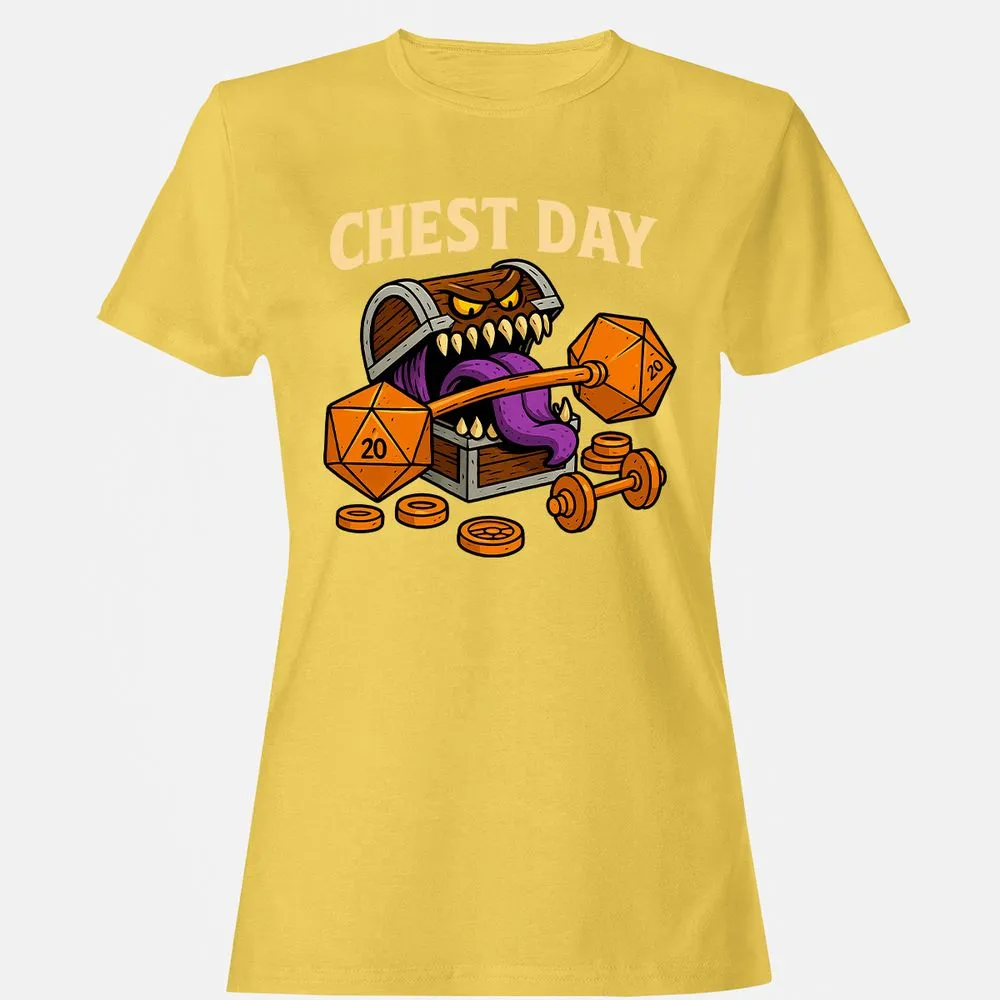 Chest Day Women's T-Shirt - Daisy - 4