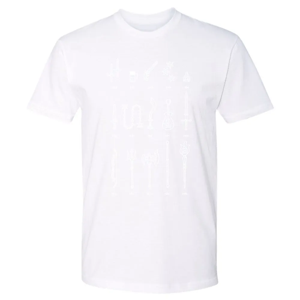 Damage Dealer RPG Premium Unisex T-Shirt - White - 4