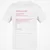 PM Stats Classic Unisex T-Shirt - White - 12