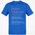PM Stats Classic Unisex T-Shirt - Royal - 11