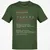 PM Stats Classic Unisex T-Shirt - Military Green - 6