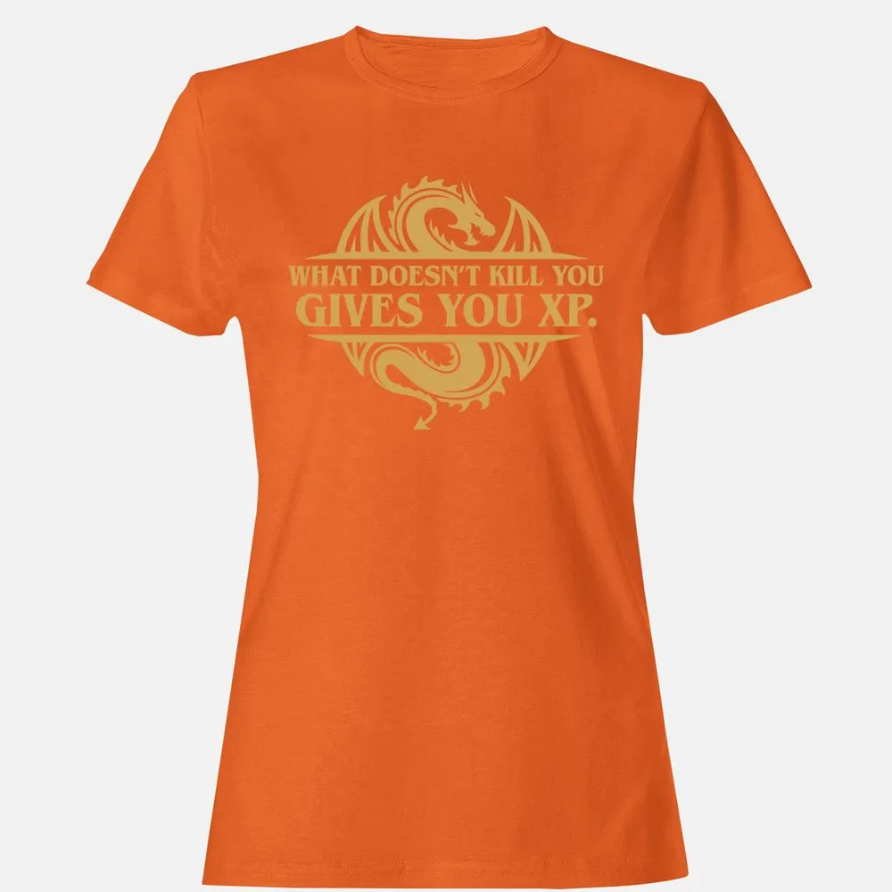 What Doesn't Kill You Gives You XP Women's T-Shirt - Orange - 11