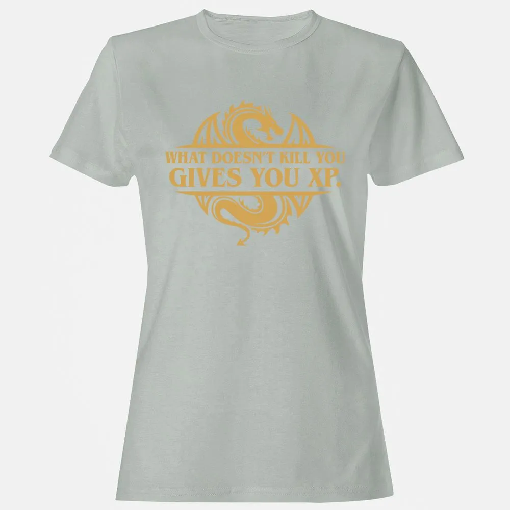What Doesn't Kill You Gives You XP Women's T-Shirt - Ash - 2