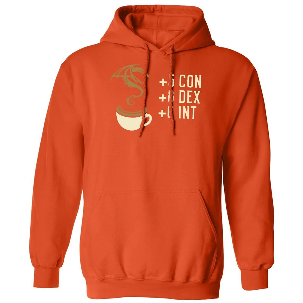 Coffee Dragon Classic Unisex Hoodie - Orange - 10