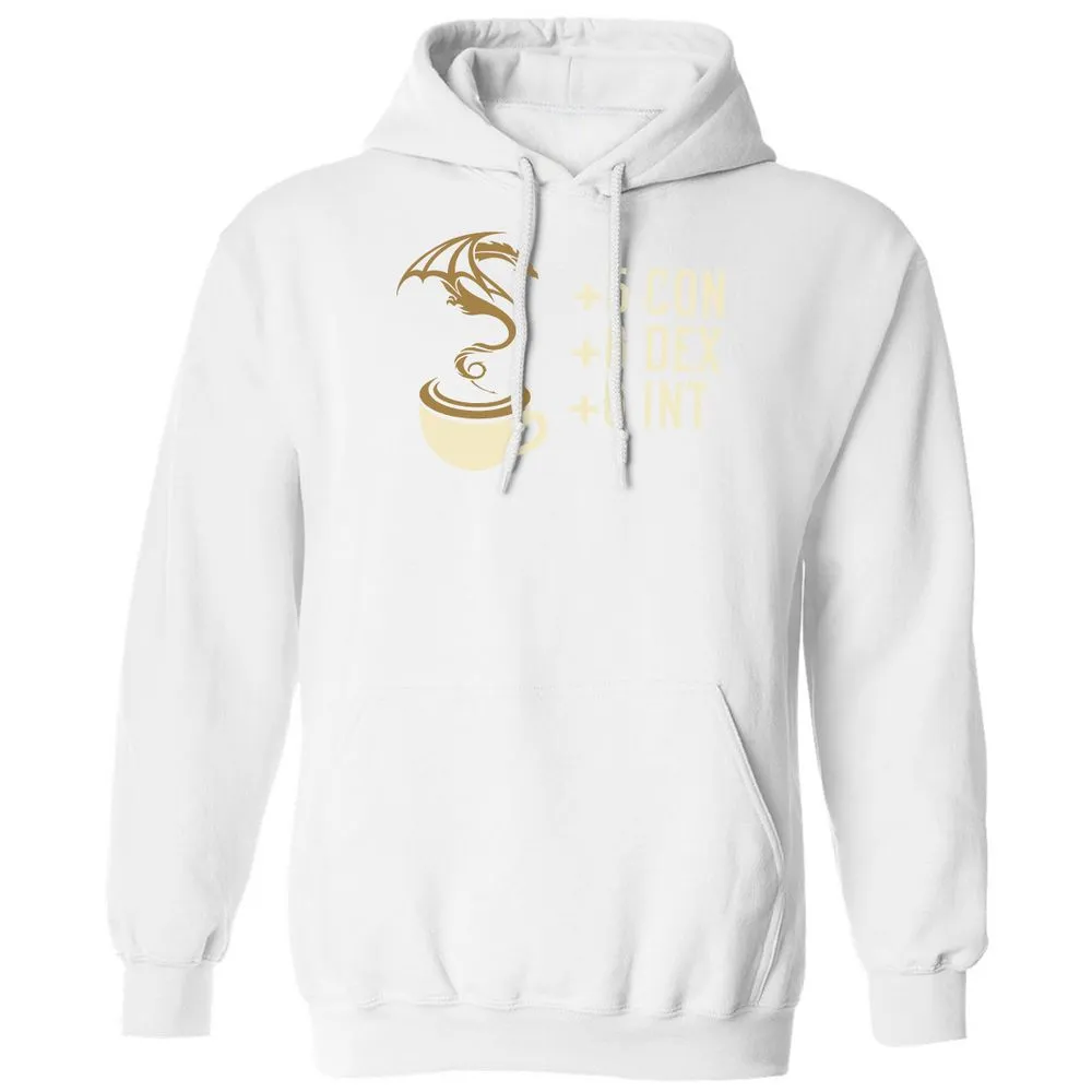 Coffee Dragon Classic Unisex Hoodie - White - 11