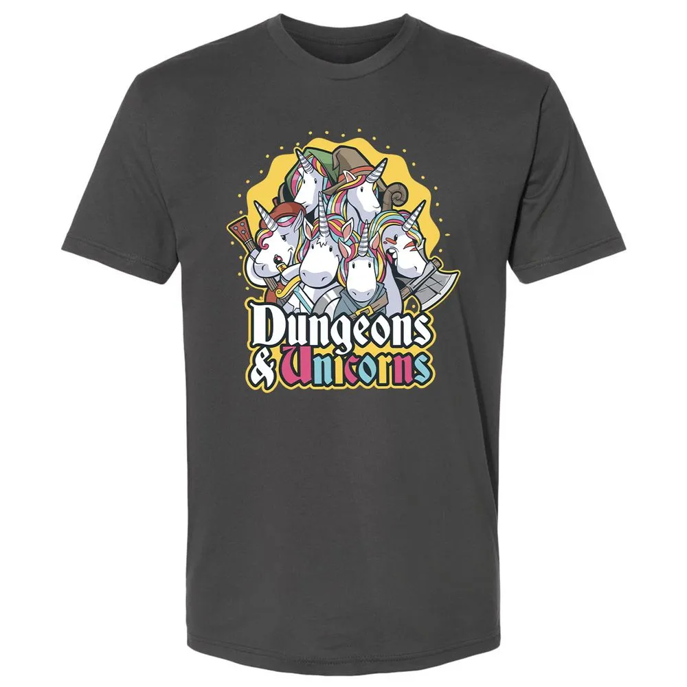 Dungeons And Unicorns Premium Unisex T-Shirt - Heavy Metal - 8