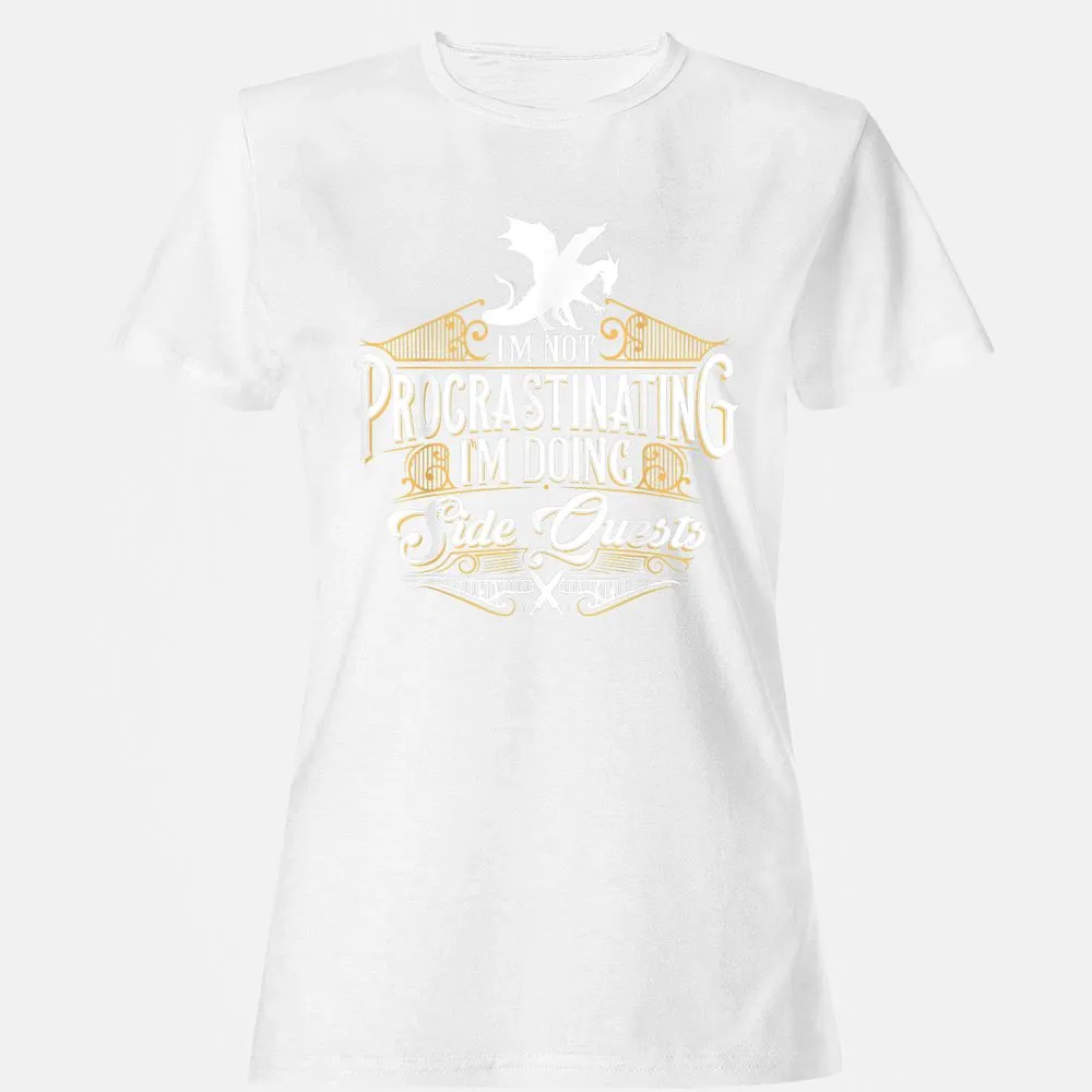I'm Doing Side Quests Women's T-Shirt - White - 16