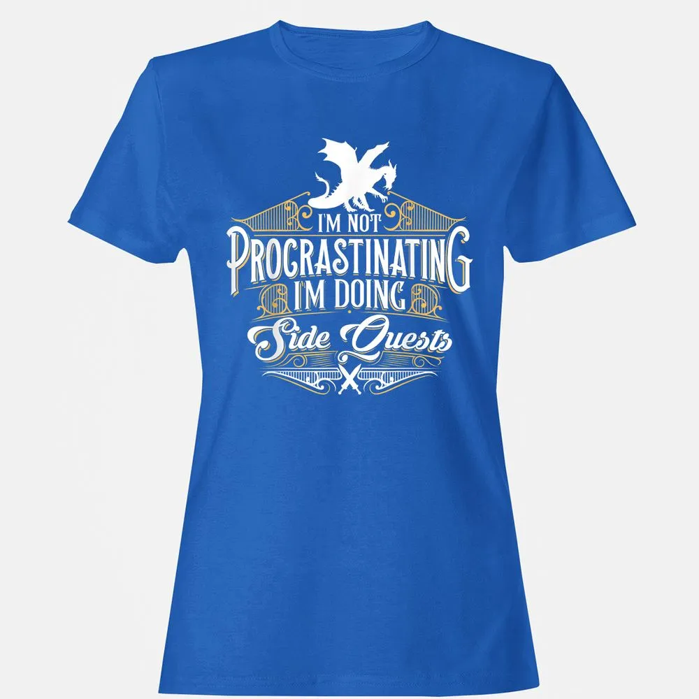 I'm Doing Side Quests Women's T-Shirt - Royal - 14