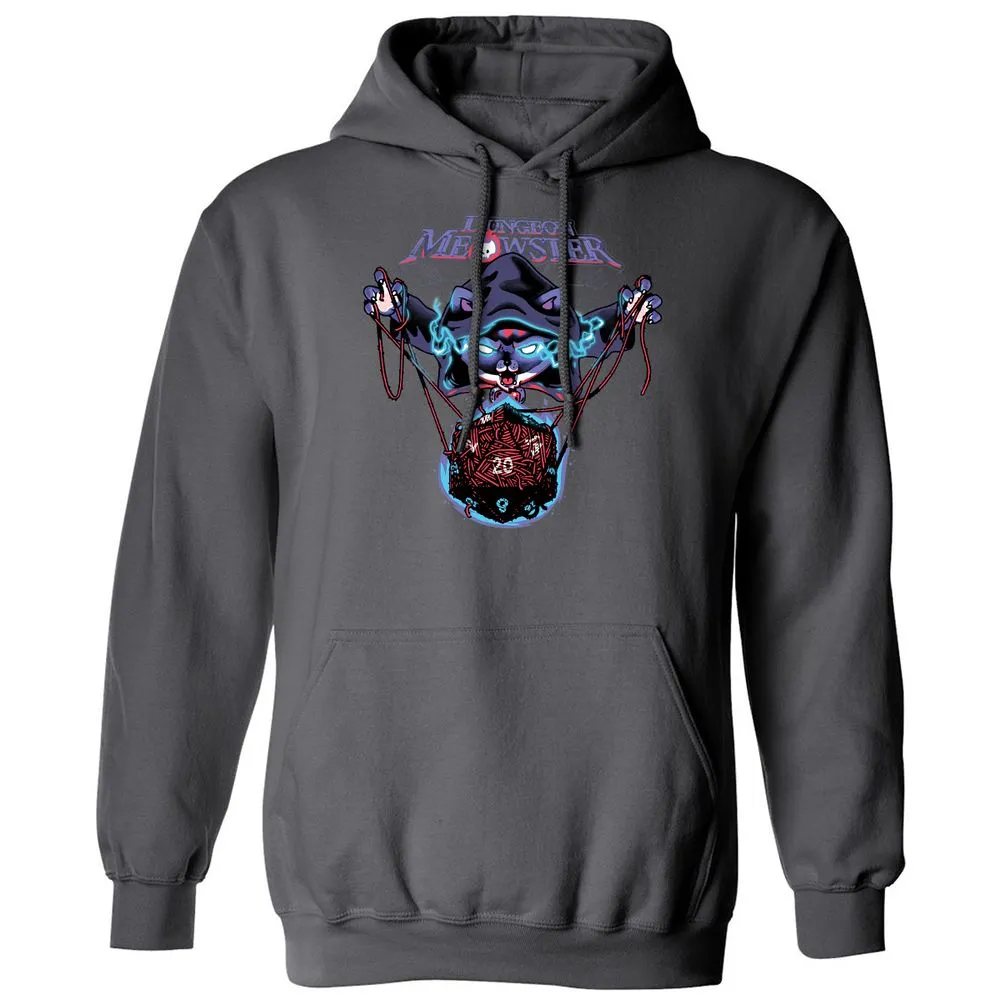 Dungeon Meowster Classic Unisex Hoodie - Charcoal - 7