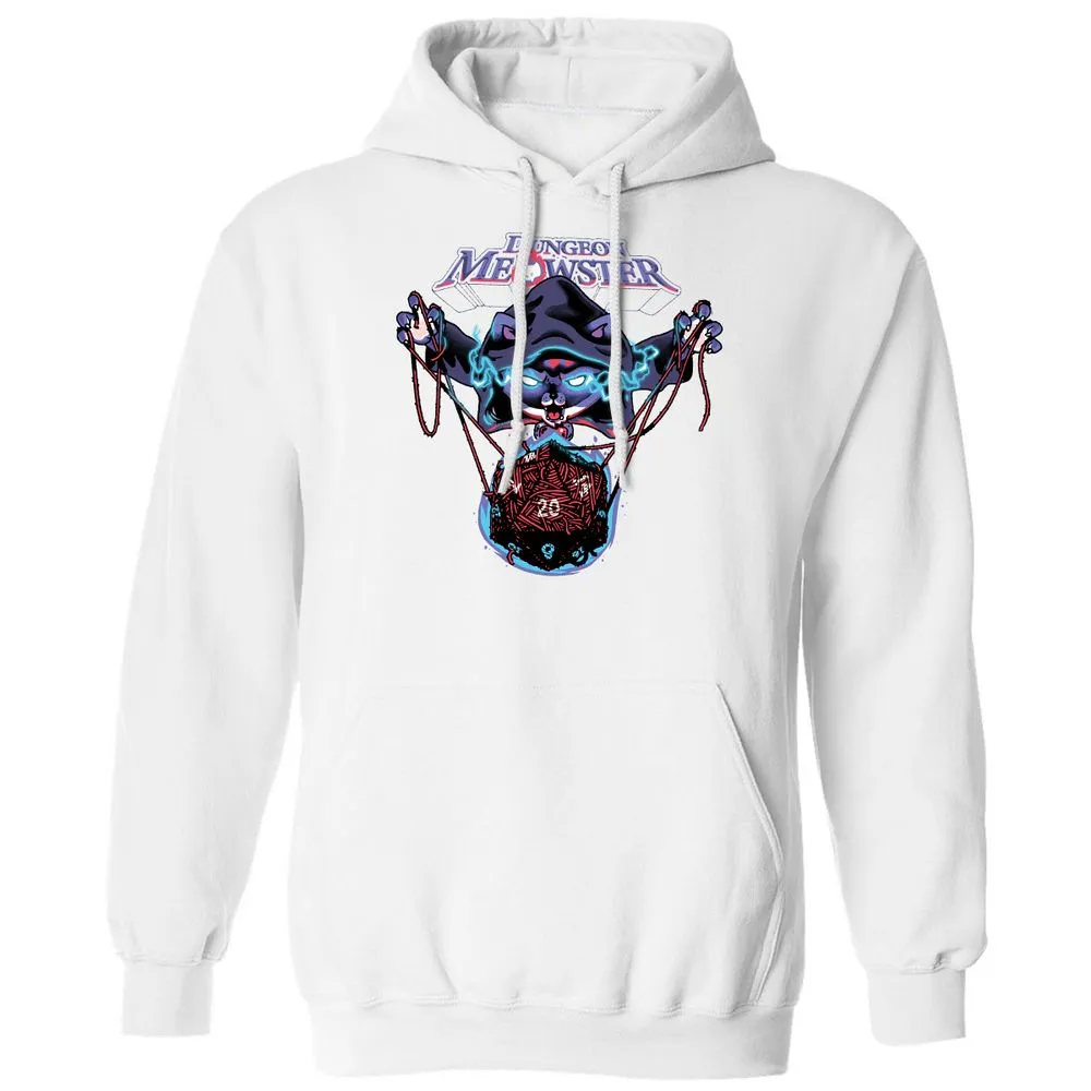 Dungeon Meowster Classic Unisex Hoodie - White - 11