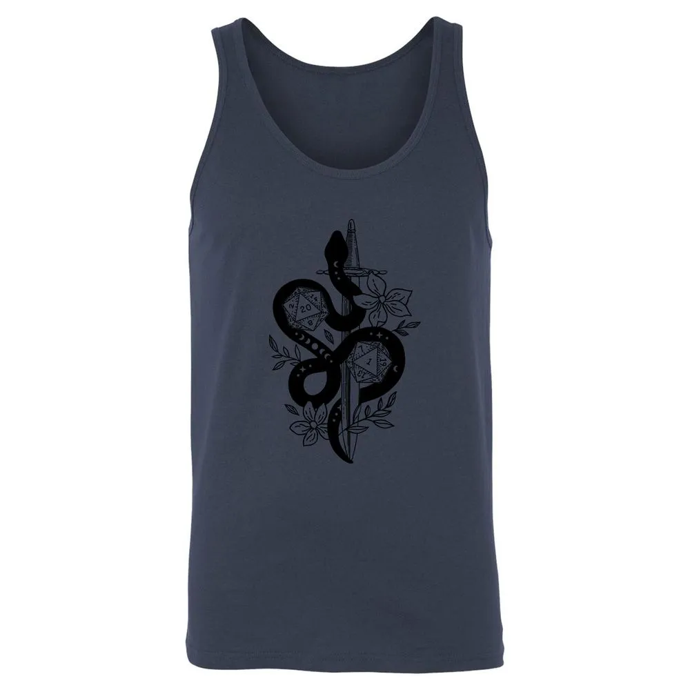 D20 Snake and Sword - Navy - 8
