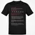 Lawyer Stats Classic Unisex T-Shirt - Black - 1