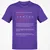 Lawyer Stats Classic Unisex T-Shirt - Purple - 9