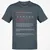 Lawyer Stats Classic Unisex T-Shirt - Charcoal - 3